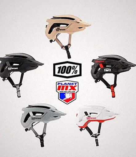 100% Altis Helmet Trail Mountain Bike Breathable Washable Lightweight S/M - L/XL