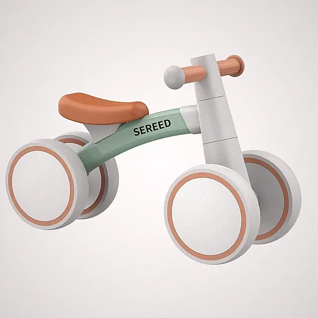 12 24 Month Toddler Balance Bike Wooden Baby 1 Year Children Gift No Pedal