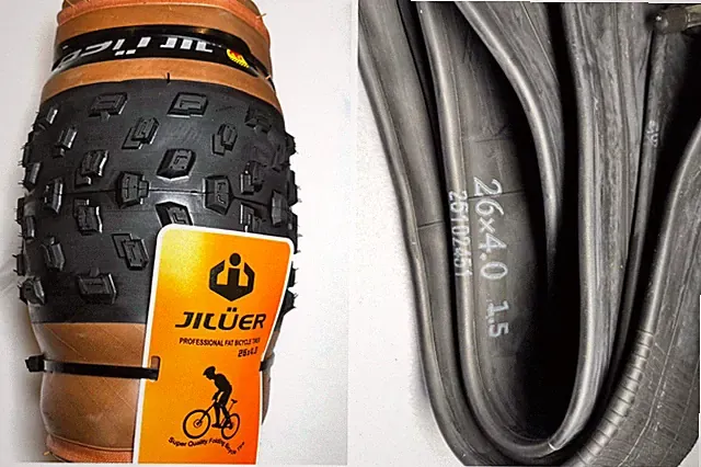 26x4.0" Folding Fat Tire 60 TPI and/or Inner Tube Fat Bike eBike Snow Beach