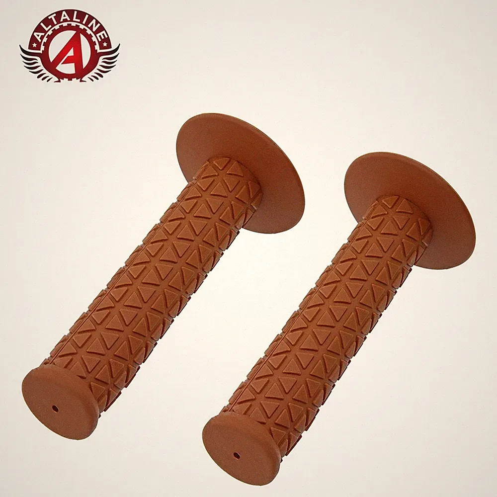 ALTALINE Triangle Mushroom Bicycle Handlebar Grips Fixie Beach Cruiser BMX Bike.