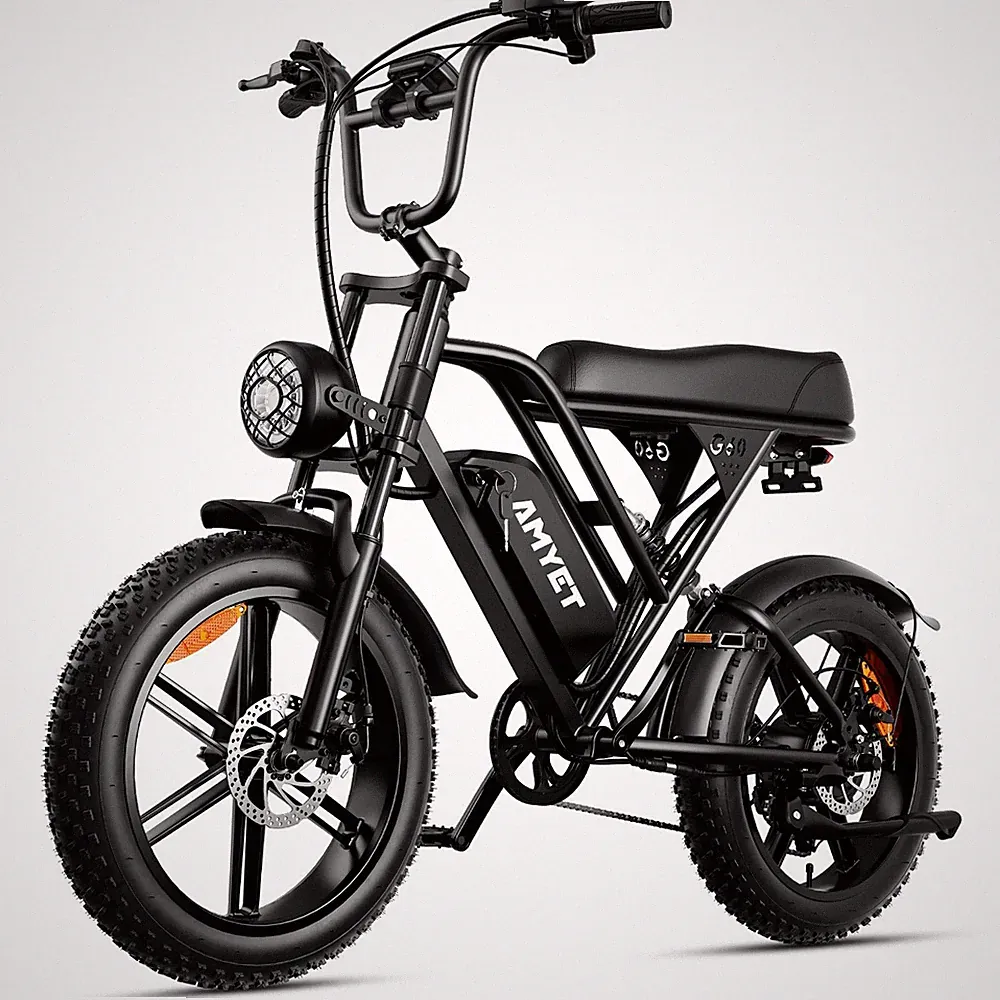 AMYET G60 48V/20AH Dual Suspension 20" Fat Tire Electric Bicycle Adult Ebike US