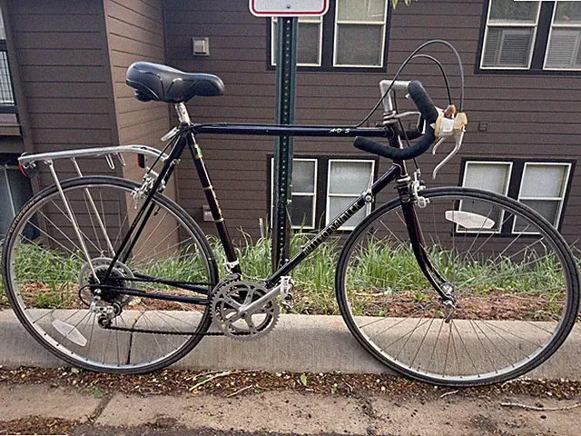 Austro-Daimler Touring Bike Steel Frame 27" Wheels Dark Brown Side Pull Brakes