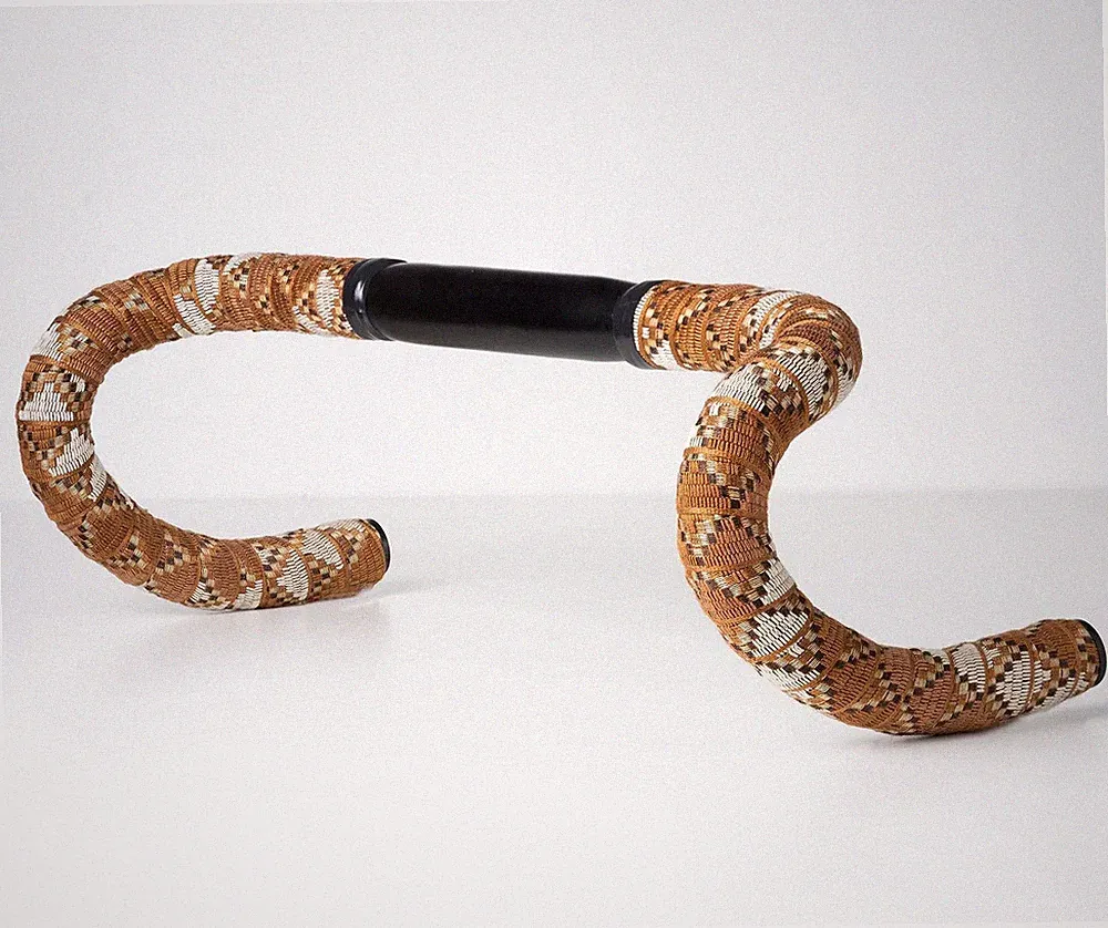 BTP Bicycle Handlebar Tape Woven Jungle BROWN Road Touring MTB Bikes