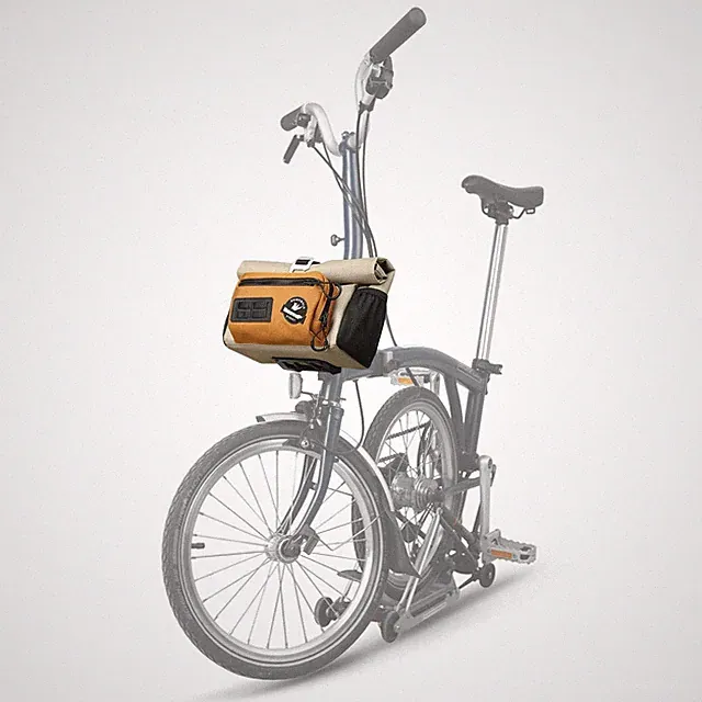 Handlebar Bag for Brompton Folding Bike Waterproof 2-in-1 Shoulder Bag Quick-...