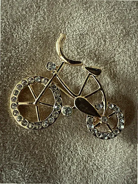 Isn’t This An Adorable Bicycle Brooch?