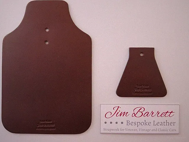 Leather Mud Flap Set for Brompton Bicycles