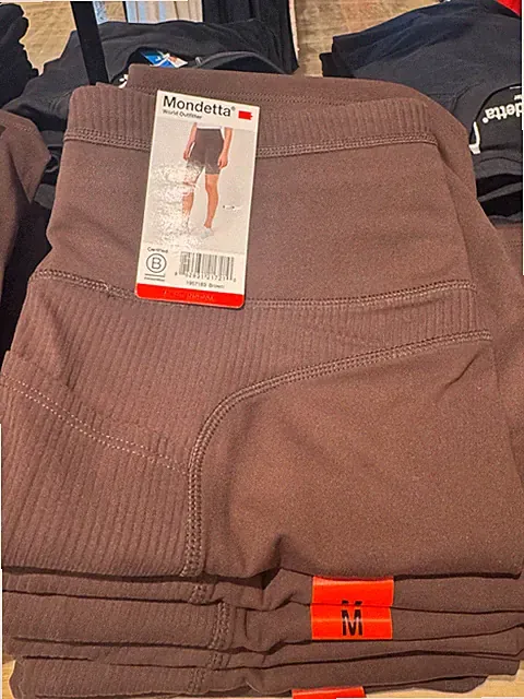 Mondetta World Outfitter Women's Activewear Bike Shorts - Brown