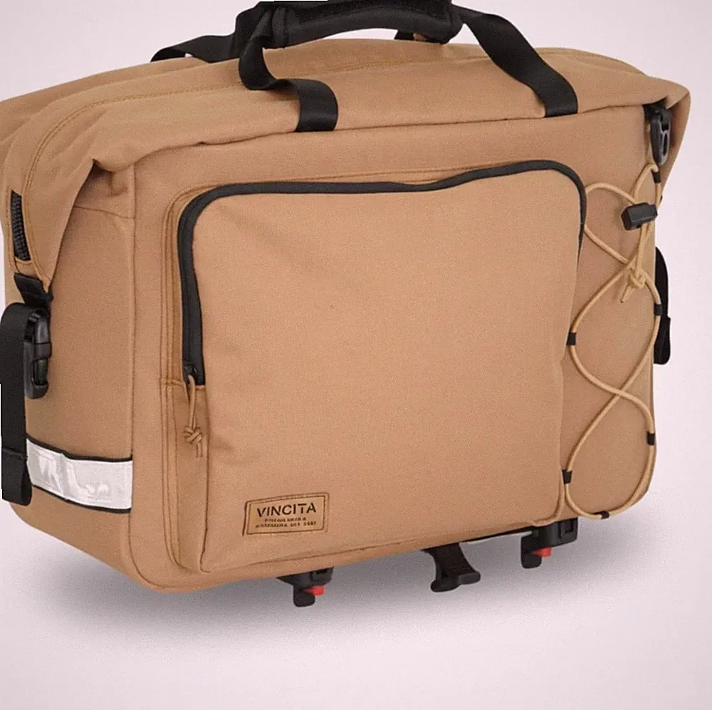 Nash Pro Rack Bag for Brompton P Line & Advance Roller Rack – Klickfix Uniklip 2