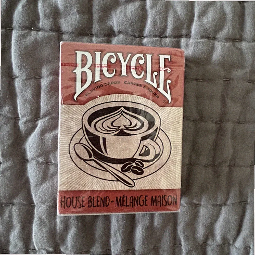 New Bicycle House Blend Playing Cards Poker Size SEALED Brown 2017 Coffee