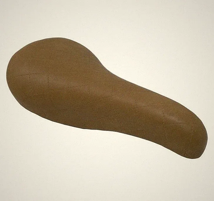 NEW! Brown Quilted Diamond Bicycle Vinyl Saddle BMX Road City Fixie Bike Seat
