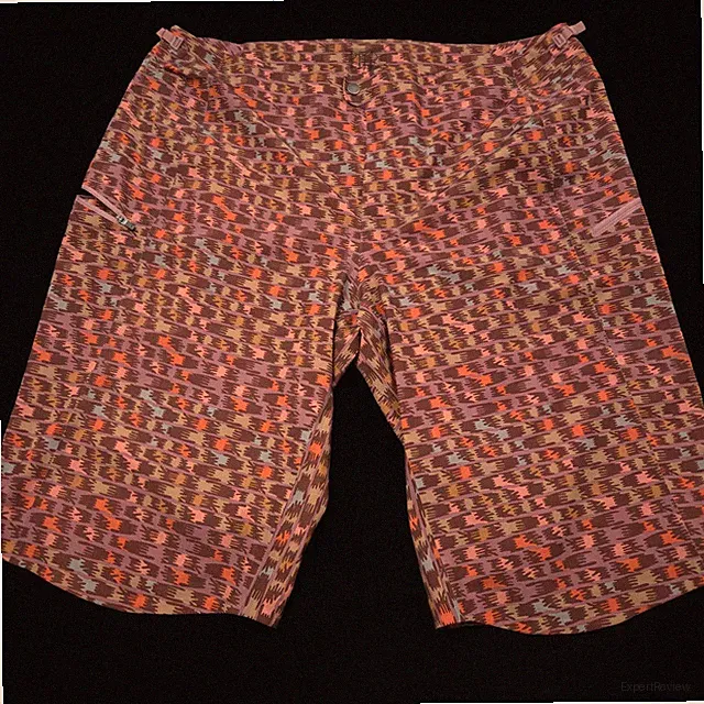 Patagonia Bicycle Shorts Womens -16- Stretch Long Zip Waist Brown -NO CHAMOIS
