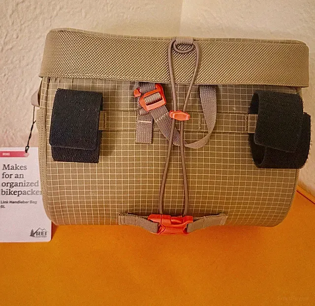 REI Co-op Link Handlebar Bag Bike Cycling 6L Waterbuck Brown NEW