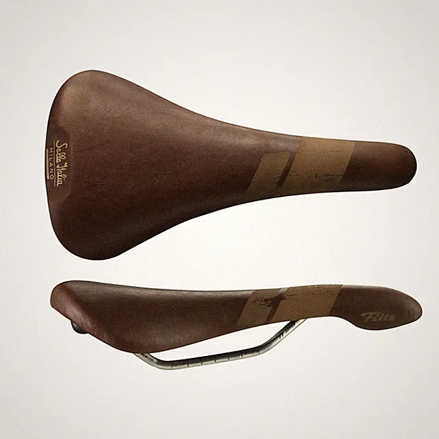 Selle Italia Flite Bullitt Saddle, L1, Ti316, Brown