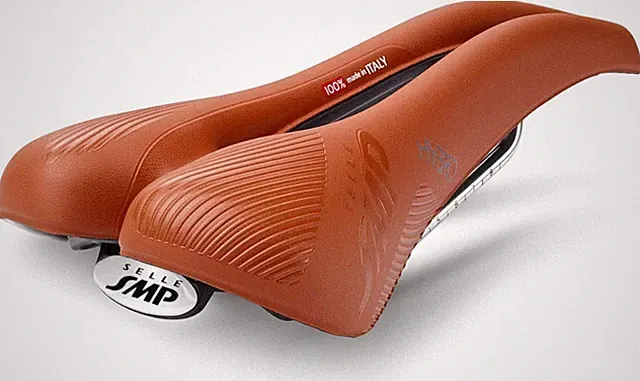Selle SMP Hybrid Bike Saddle - Light Brown