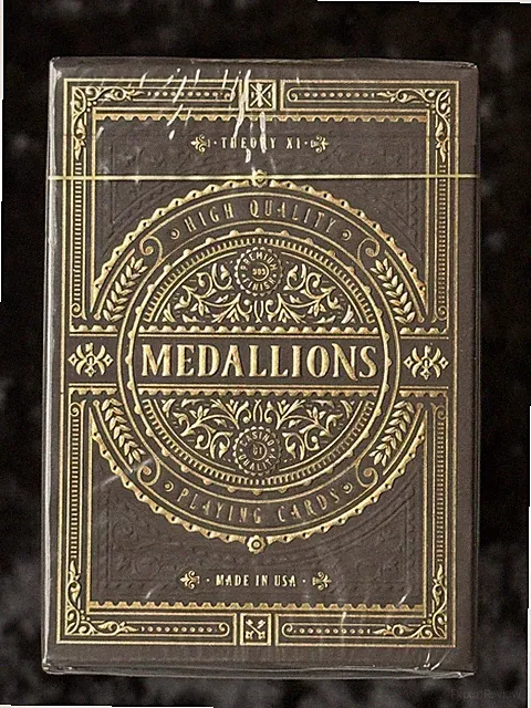 theory11 Medallions Deck Signature Bicycle Playing Cards by New