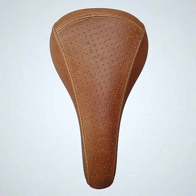 VELO Brown MTB Bicycle Saddle Seat Hybrid Mountain Bike Comfort Saddle Rails