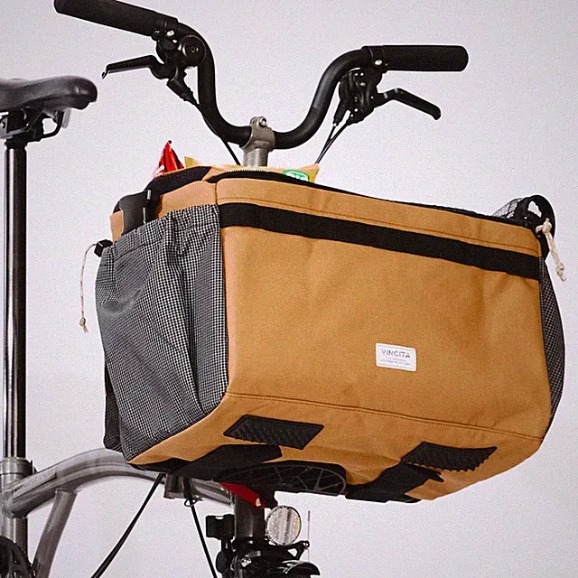 Vincita Caddy Pet Basket for Brompton Bike – Secure Aluminum Frame Dog & Cat...