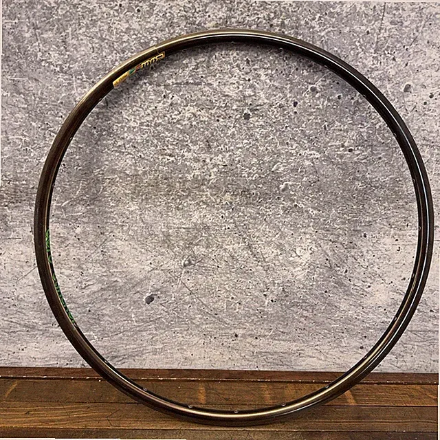 Vintage 2001 Professional Aero Clincher 650c Rim 24H Brown Presta Alloy 23-571
