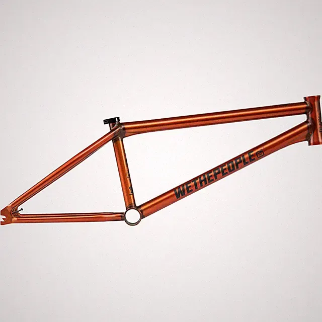 WE THE PEOPLE BMX DOOMSAYER BICYCLE FRAME MATTE TRANS BROWN JORDAN GODWIN
