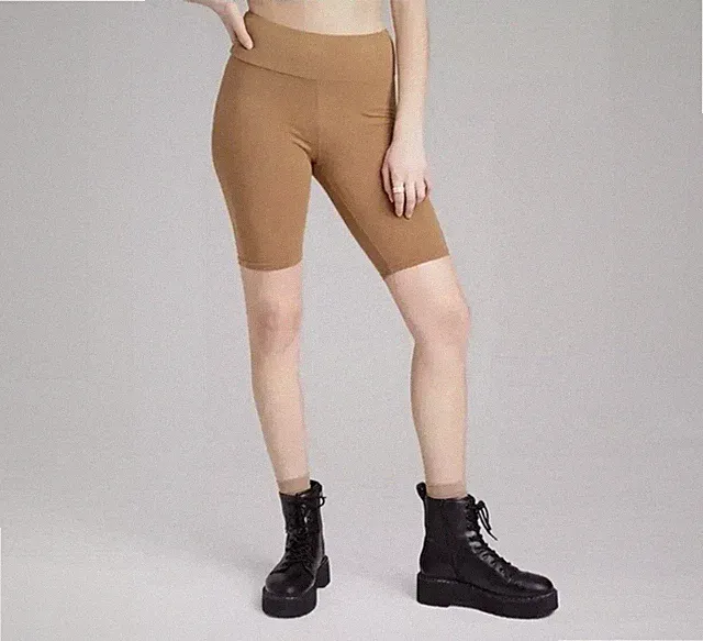 Wild Fable Bike Shorts High Rise Brown Bike Shorts Size Small Tan Bike Shorts