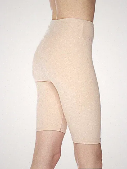 Women's 3 inch Wide Waistband Biker Leggings Bike Shorts Yoga Fitness Sports