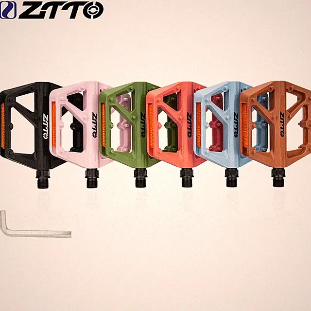 ZTTO Ultralight Pedal Mountain Road Bike Pedal Platform Nylon Pedals Sealed Bear